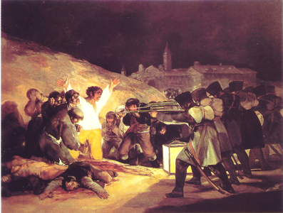 Les fusillés du 3 mai 1808 (Goya, 1814)