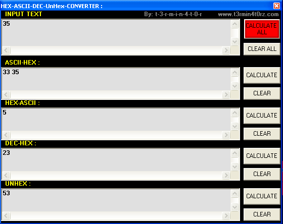 online hex to ascii converter image search results