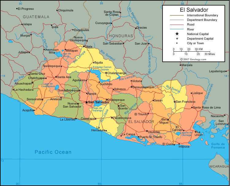 خرائط واعلام جواتيمالا 2012 -Maps and flags Guatemala 2012