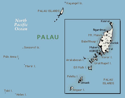 خرائط واعلام بالاو 2012 -Maps and flags Palau 2012