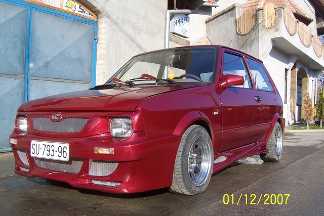 yugo tuning - nabrijani jugići