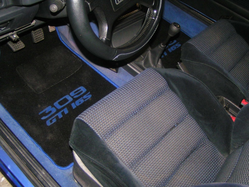 Tapis de sol voiture pour Peugeot 309 GTI