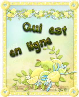 Qui est en ligne ?