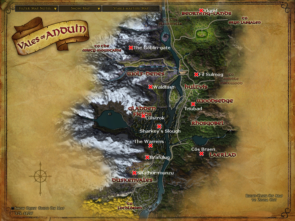 Vales Of Anduin Deeds